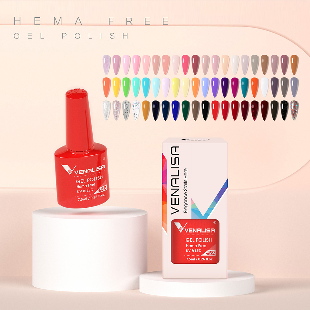 Nail Art One Piece - VENALISA 60 Kolorów Żelowy Lakier do