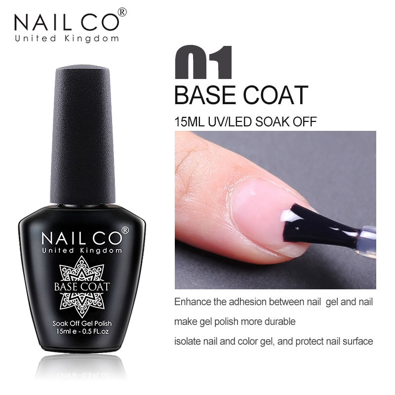 NAILCO 15ml Top Coat i Base Co – Nail Art One Piece recenzja i cena