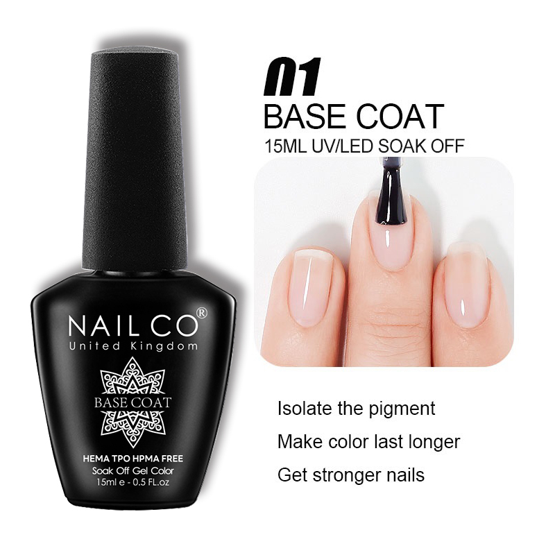 NAILCO Top Coat Base Coat Magi – Nail Art One Piece recenzja i cena
