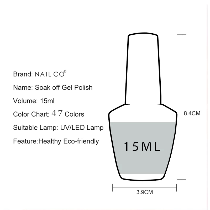 NAILCO 15 ml Czarny Biały Czer – Nail Art One Piece recenzja i cena